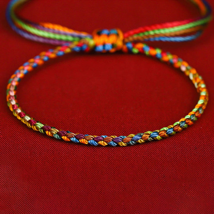 Buddha Stones "May all your wishes come true" Lucky Multicolored Bracelet - image 10
