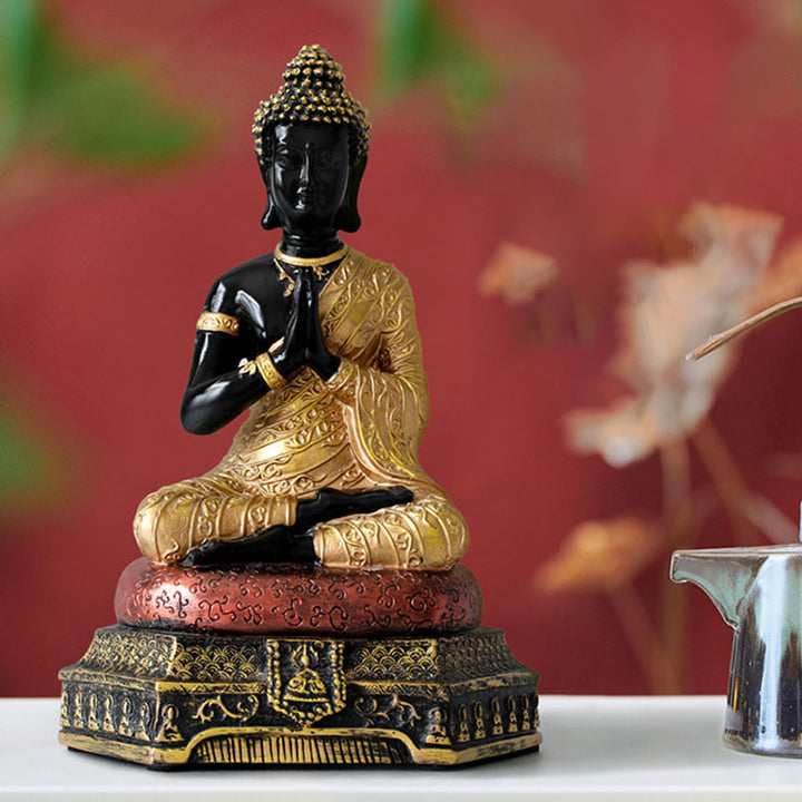 Buddha Stones Buddha Compassion Resin Statue Decoration - image 14