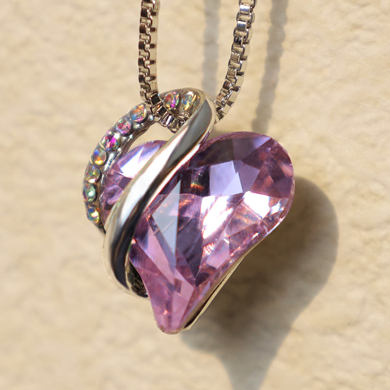 Buddha Stones Love Heart Birthstone Healing Energy Necklace Pendant - image 24
