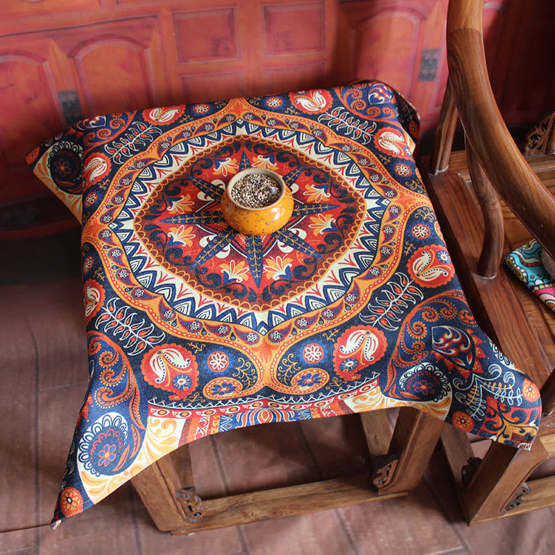 Boho Mandala Tablecloth Home Table Cover Decor - image 1