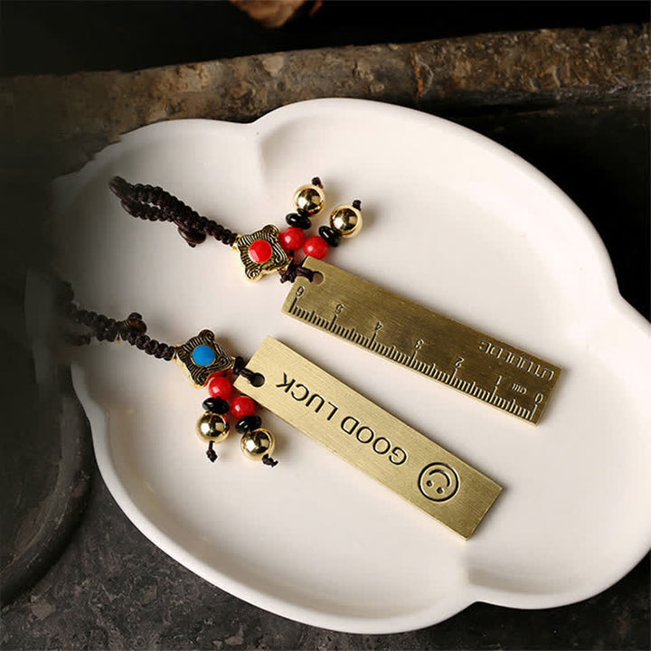 Feng Shui Yin Yang Bagua Wenchang Pen Pagoda Prayer Wheel Keychain - Good Luck - image 6