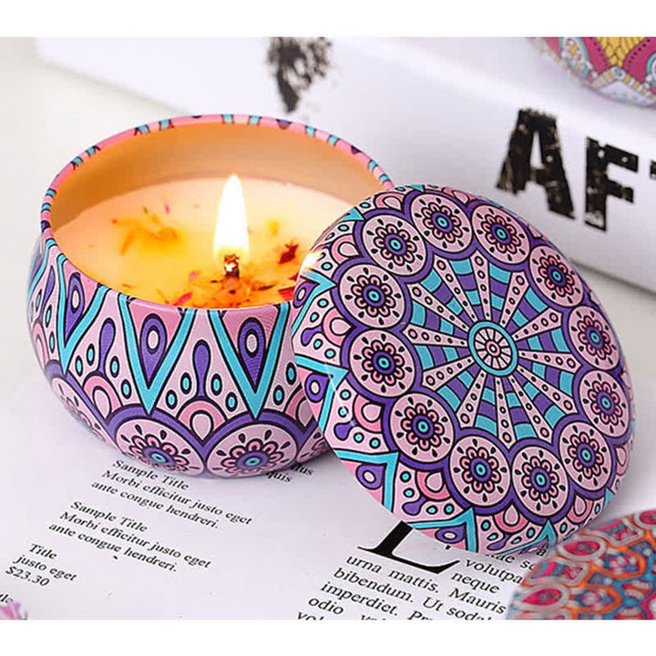 White Tea Ginger Flower Lavender Gardenia Scented Soy Wax Candle Gift For Family Friends - image 30