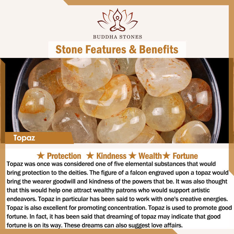 Buddha Stones Natural Irregular Shape Stone Crystal Meditation Balance Bracelet - image 26