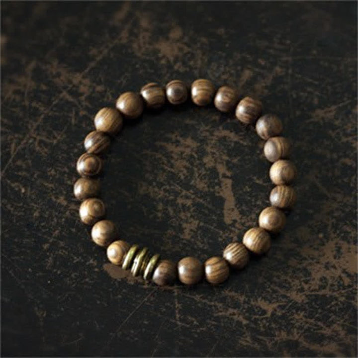 Buddha Stones Tibetan Sandalwood Protection Bracelet - image 2