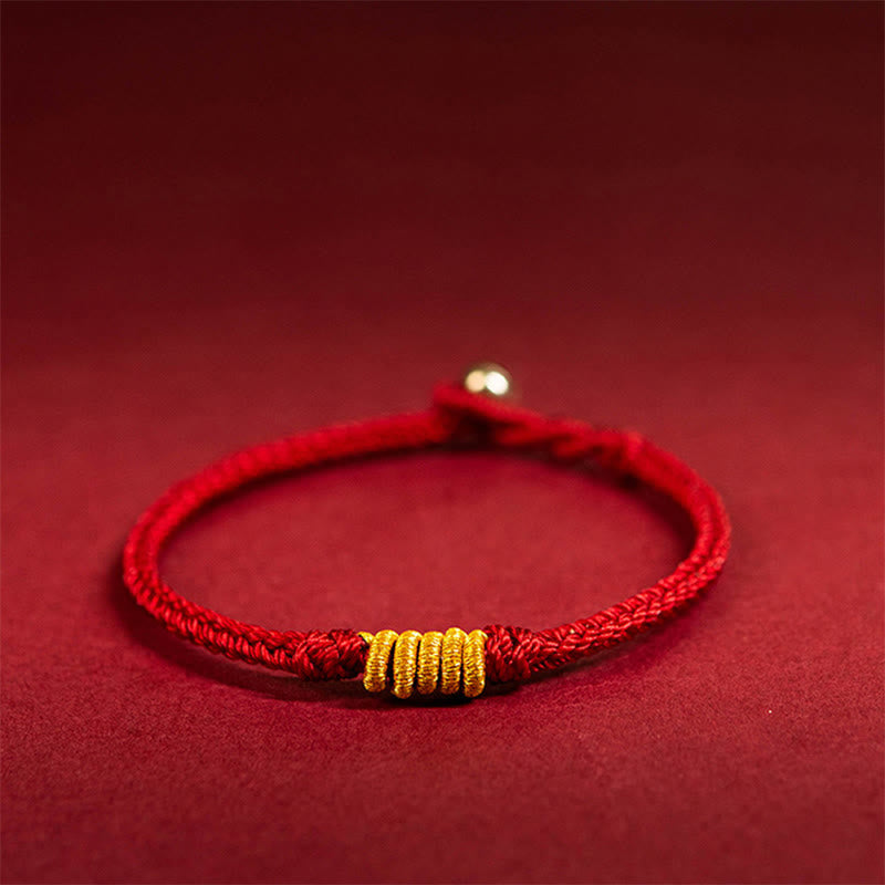 Buddha Stones Handcrafted King Kong Knot Luck Protection Braid Rope Bracelet - image 3