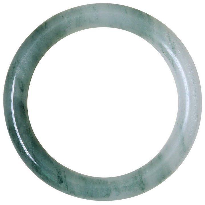 Buddha Stones Natural Jade Luck Prosperity Bangle Bracelet - image 12