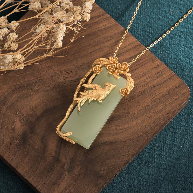 Natural Green Aventurine Balance Necklace Pendant - image 3