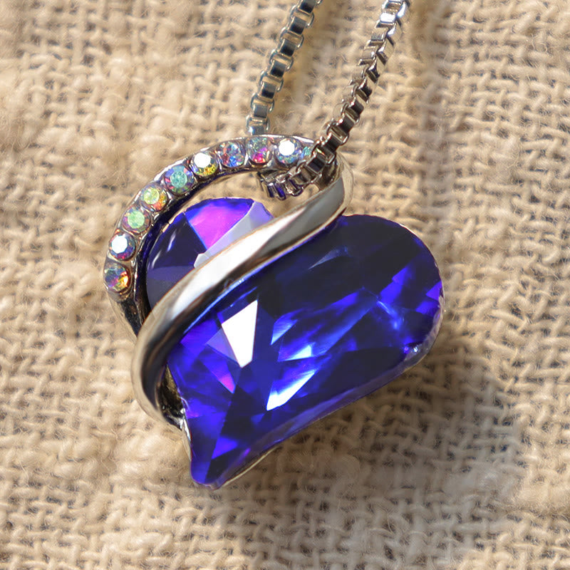Buddha Stones Love Heart Birthstone Healing Energy Necklace Pendant - image 32