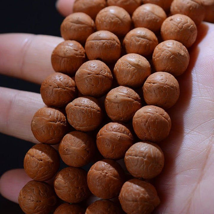 Buddha Stones 108 Mala Beads Nepal Bodhi Seed Luck Wealth Tassel Bracelet - image 7