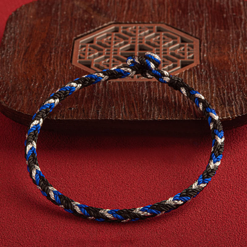 Buddha Stones "May prosperity fill your life" Lucky Multicolored Bracelet - image 3