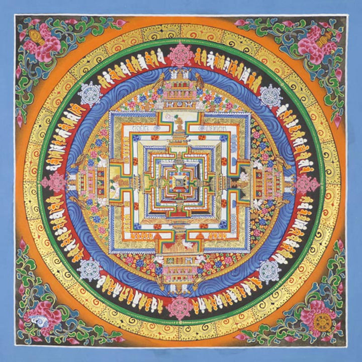 Buddha Stones Tibetan Thangka Painting Blessing Handmade Decoration - image 8