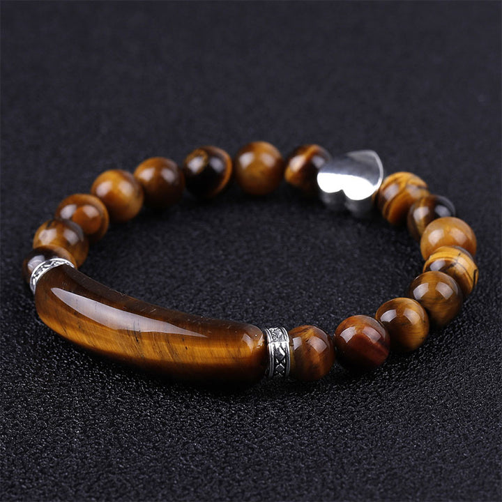 Buddha Stones Natural Crystal Beads Unisex Heart Bracelet - image 20