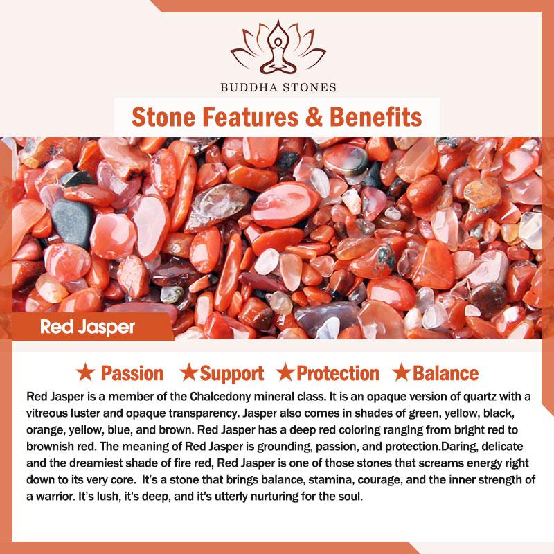 Buddha Stones Natural Quartz Love Heart Healing Beads Bracelet - image 32